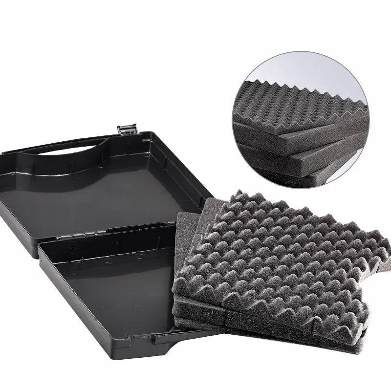Hardware Multifunctional Toolbox Portable Plastic Instrument Case Notebook Protective Storage Box Outdoor Equipment Tool Case