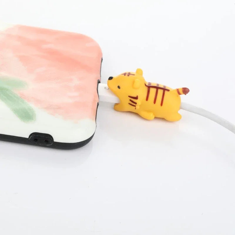 2Pcs/Set Car Data Cable Protection Cover Prevent Breakage and Prevent Detachment Universal Data Cable Stabilizer