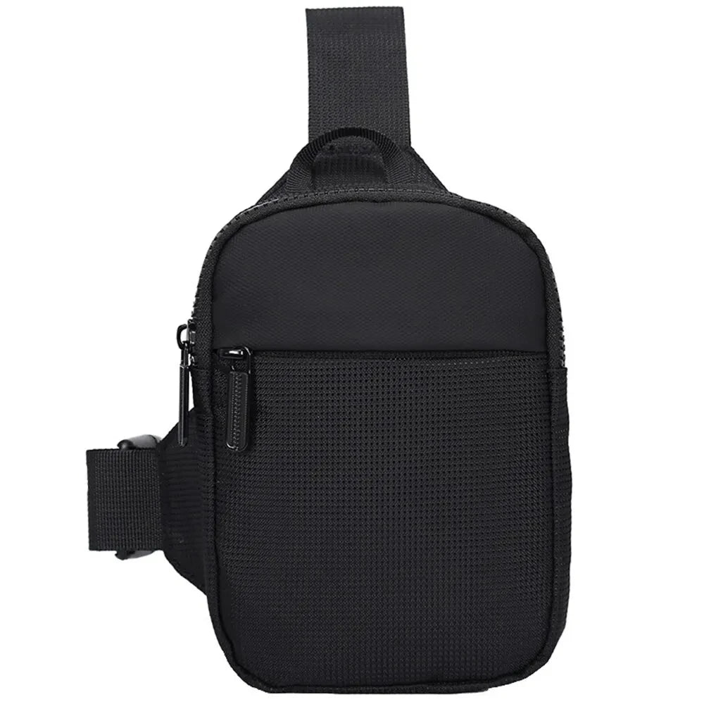 Trendy Men'S Shoulder Bag Oxford Cloth Crossbody Single Shoulder Bag Casual Diagonal Day Tide Small Square Bag for Men