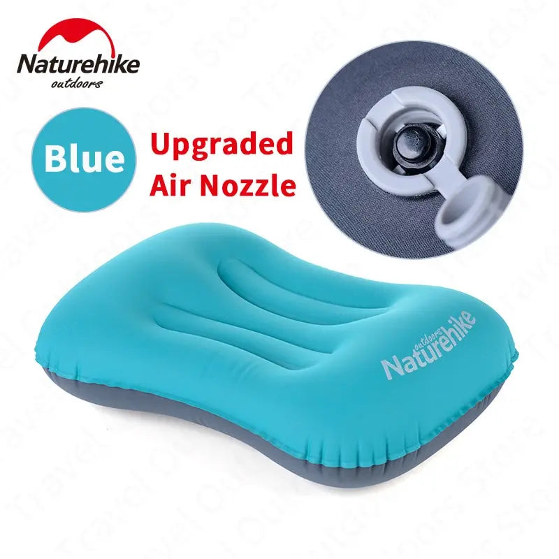 Portable Inflatable Pillow Travel Ultralight Air Pillow Neck Pillow Camping Sleeping Gear Fast Use TPU NH17T013-Z