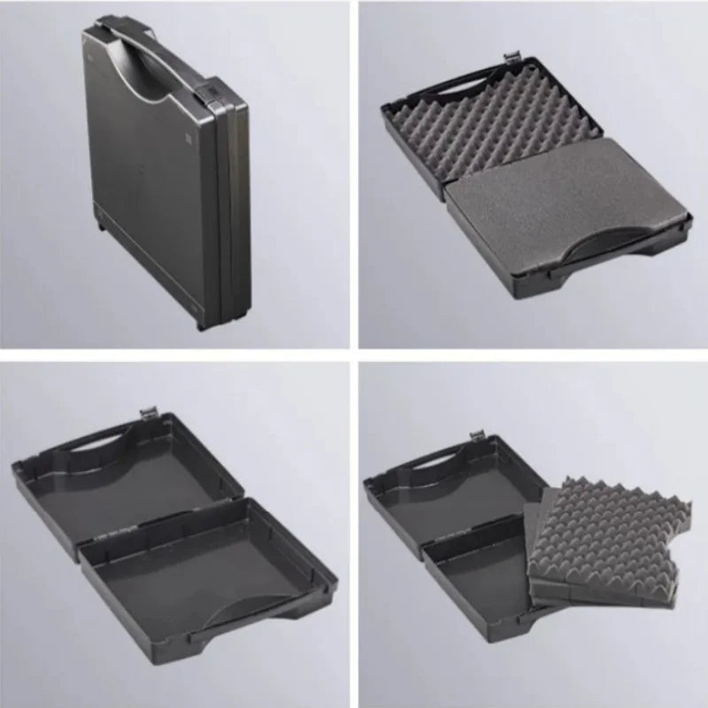 Hardware Multifunctional Toolbox Portable Plastic Instrument Case Notebook Protective Storage Box Outdoor Equipment Tool Case