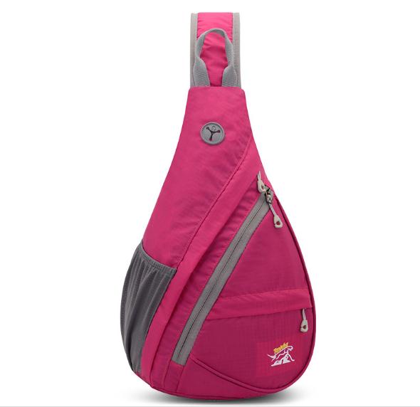 Nylon-Sporttasche für Damen und Herren, Brusttasche, Outdoor-Tasche zum Klettern und Wandern
