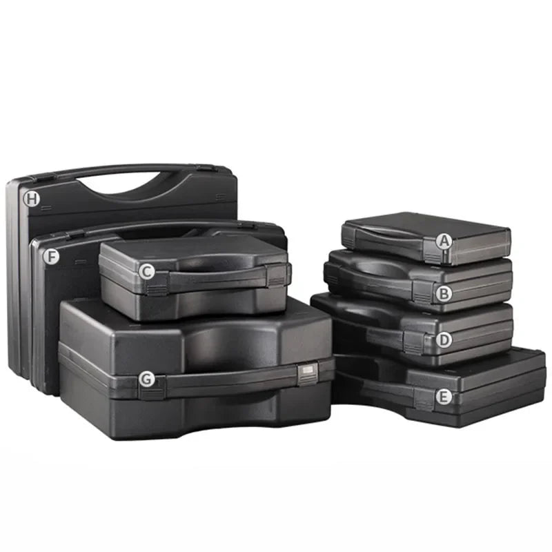 Hardware Multifunctional Toolbox Portable Plastic Instrument Case Notebook Protective Storage Box Outdoor Equipment Tool Case