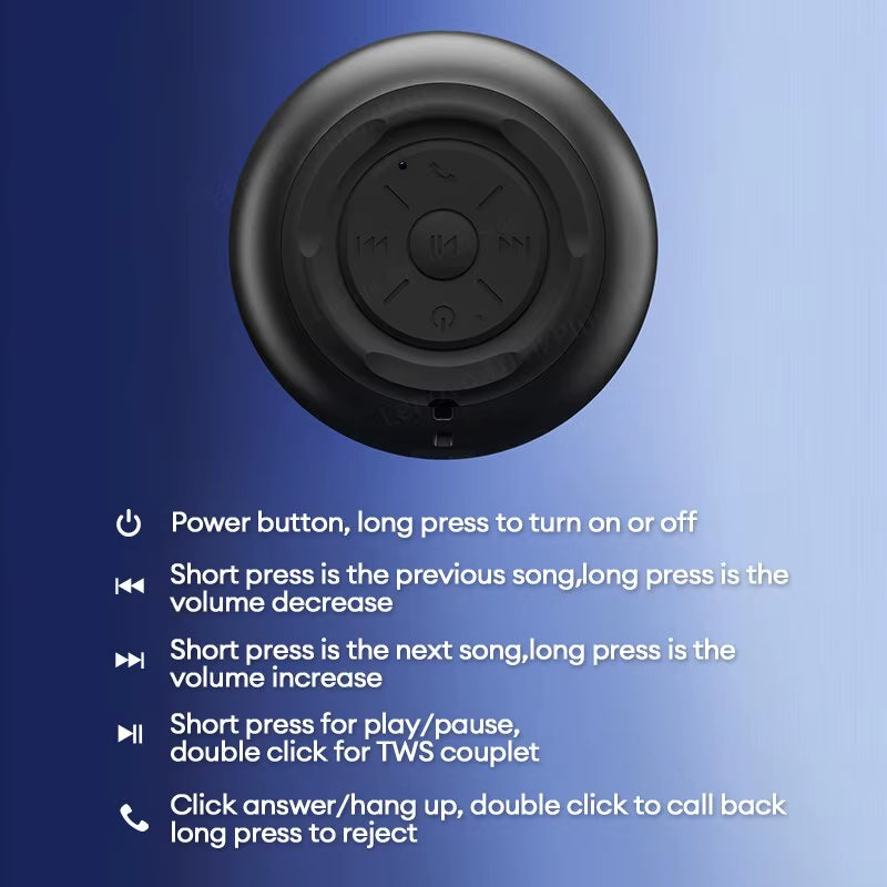 Choice  K30 Portable Bluetooth Wireless Speaker USB Outdoor Loudspeaker Music Surround Bass Box Speakers for Phone Laptop